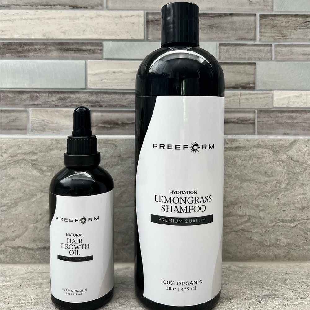 Natural Lemongrass Oil & Shampoo